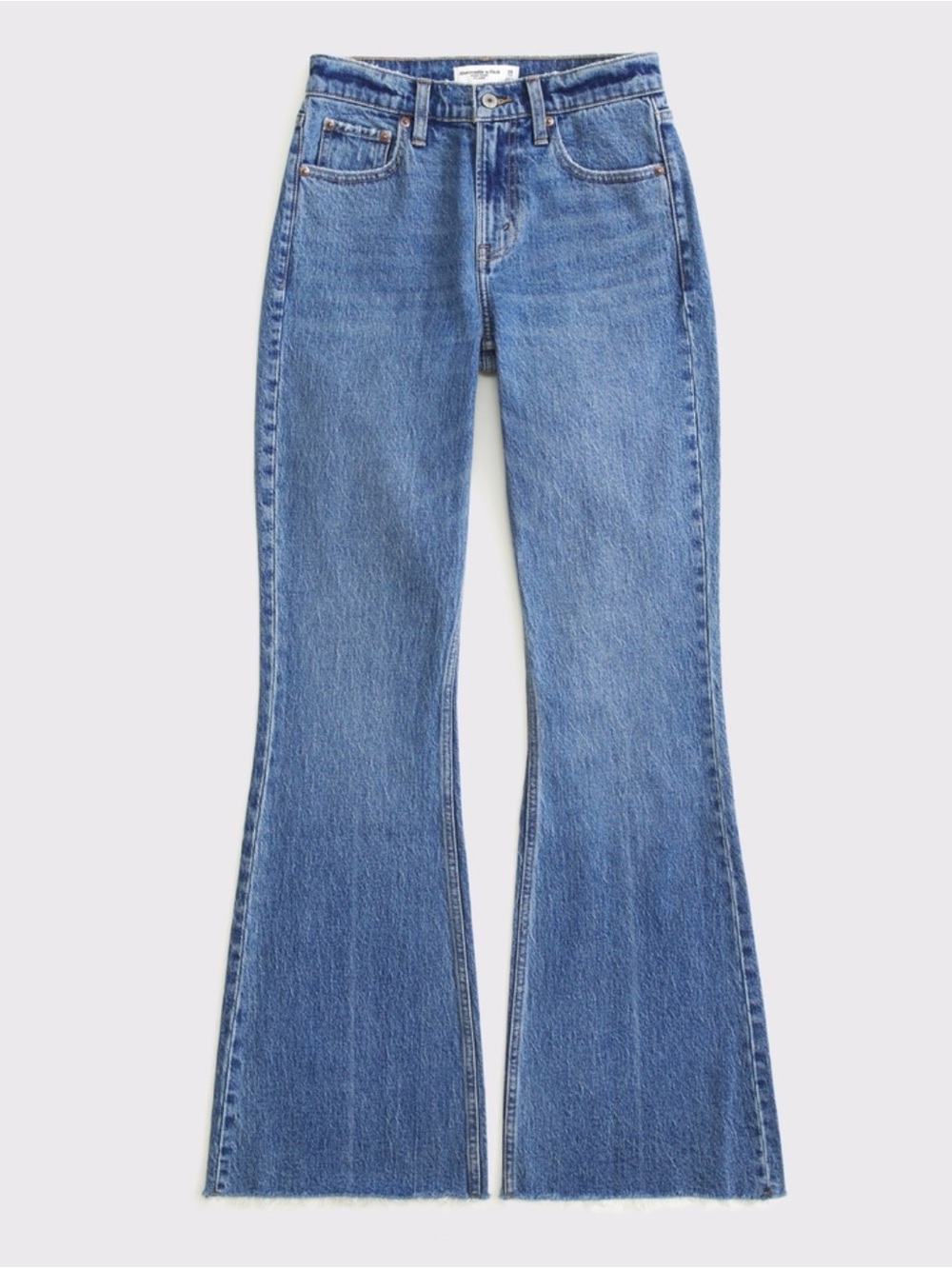 Abercrombie & Fitch Curve Love High Rise Flare Jeans